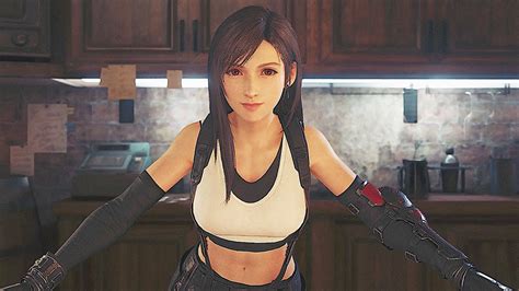 Meeting Tifa FINAL FANTASY VII REMAKE YouTube