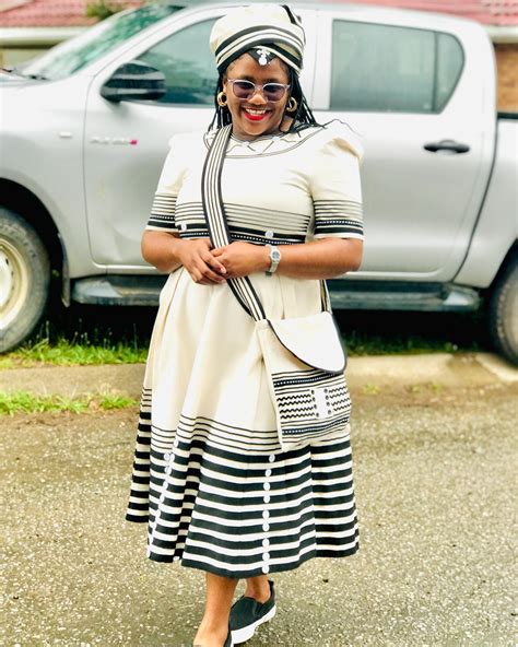 Modern Beat Xhosa Dresses Patterns For 2024 Shweshwe Home