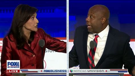 Nikki Haley And Tim Scott Clash At The Second Gop Debate The New York