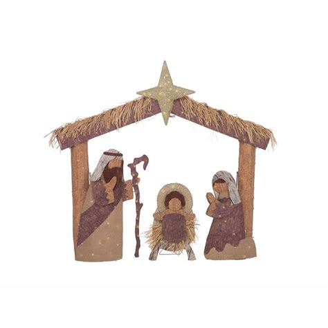 Wooden Outdoor Nativity Sets