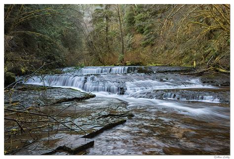 Sweet Creek Ledge Falls Focal World