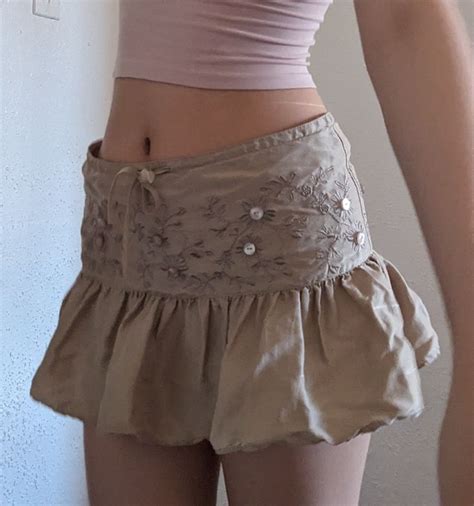 Abercrombie Fitch Y2k Miniskirt Y2k Boho Mini Skirts Boho Outfits