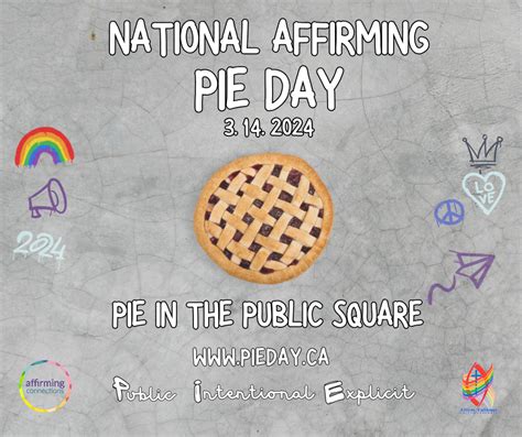 National Affirming Pie Day — National Affirming Day