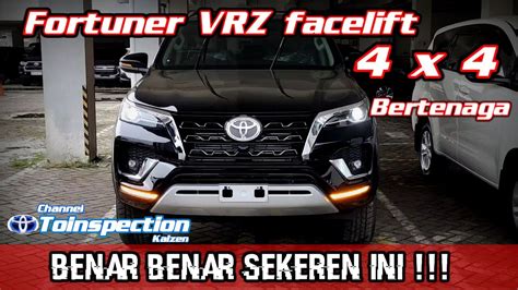 Review All New Fortuner Facelift Vrz X In Depth Tour Athitude Black