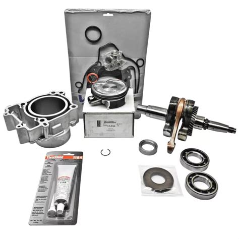 Polaris Engine Rebuild Kit Oem Piston Cylinder Crankshaft Rzr