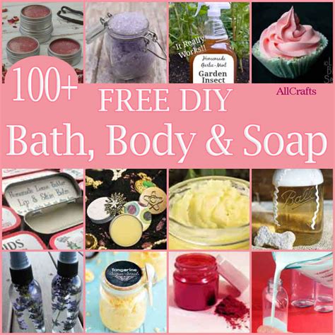 100 Free Diy Bath Body And Soap Recipes Allcrafts Free Crafts Update