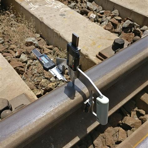 Digital Rail Wear Vertical And Lateral Measuring Gauge Railhead Wear