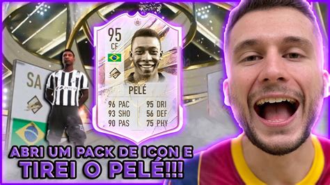 INSANOOO TIREI UM PELÉ ABRINDO O PACK DE ICON 88 FIFA 23 UT