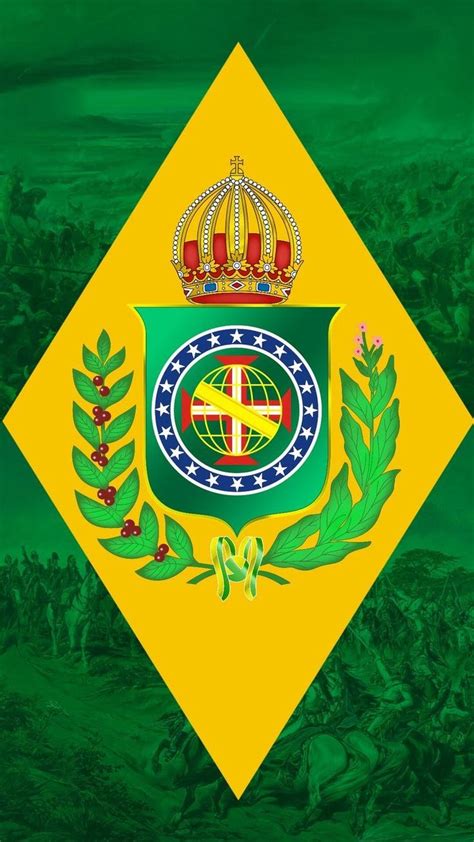 Pin de Mcd em Dezembro 2018 Bandeira do império do brasil