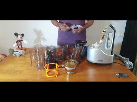 Agaro Imperial Cold Press Juicer Youtube