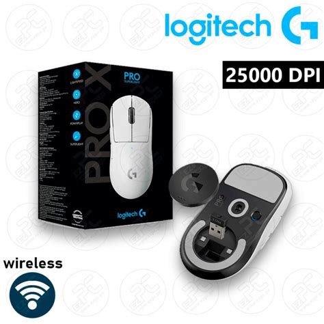 Mouse Logitech G Pro X Superlight Wireless Lightspeed Hero White 910 005940