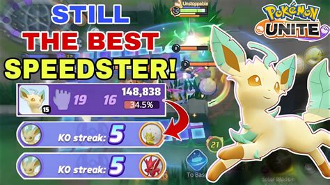 150k Damage Leafeon Is Still The Best Speedster Even After The Nerfs