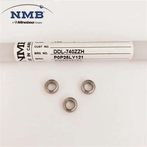 10pcs Original NMB Stainless Steel Bearing DDL 740ZZ 630ZZ 1170ZZ