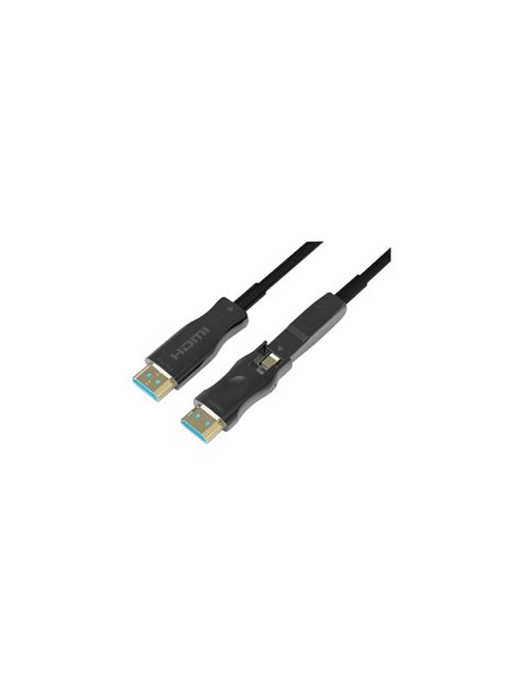 High Speed Hdmi Cable With Aoc Active Ethernet In Fiber Optic 30m