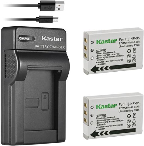 Amazon Kastar Battery X2 Slim USB Charger Replacement For