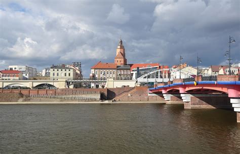 Zdjęcia Gorzów Wielkopolski lubuskie Widok na Gorzów i Most