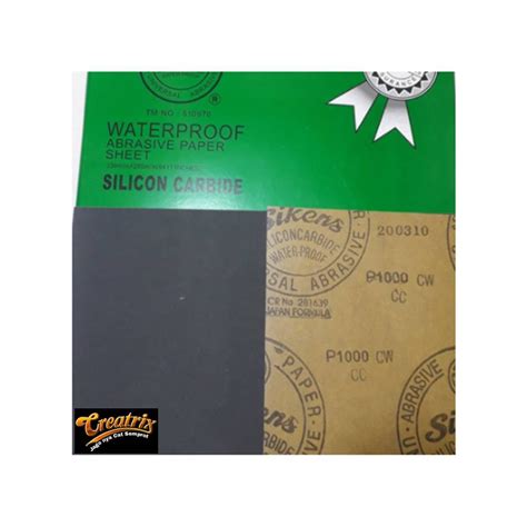 Jual Amplas Cat Semprot Sapporo Lembaran Sikens Anti Air Grit