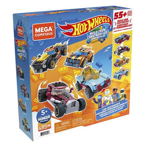 Mega Bloks Hot Wheels interaktív játék 485 db 5 éves kortól