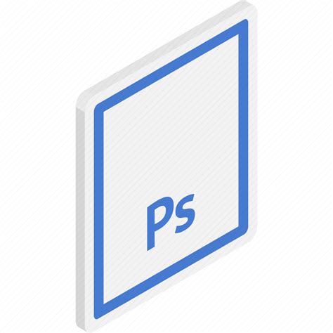 Adobe Photoshop File Files Isometric Photoshop Psd Icon Download