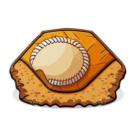 Plato De Beisbol Png Pegatina Clipart Dibujos Animados De Béisbol En