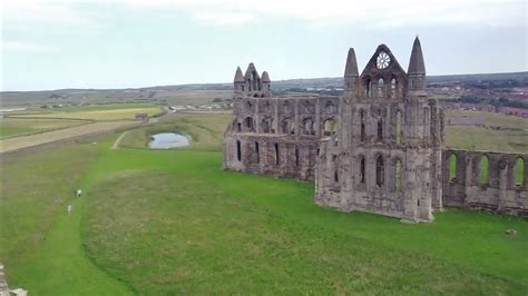 Whitby Abbey Drone Footage Youtube