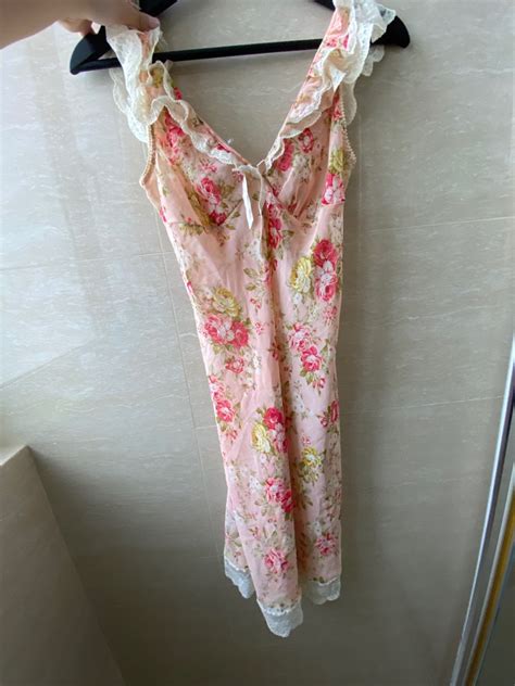 Vintage Coquette Cottagecore Eblin Lingerie Slip Women S Fashion Dresses Sets Dresses On