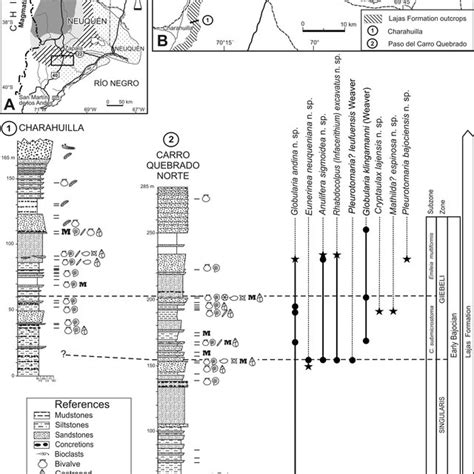 A Palaeogeographic map of the Neuquén Basin for Early Bajocian times