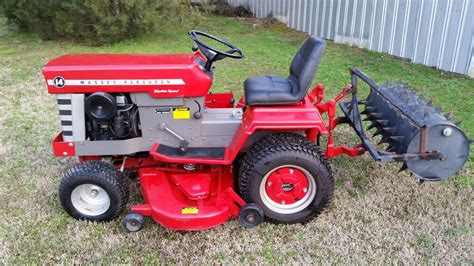 Massey Ferguson Mf 14 Garden Tractor Masseyferguson Garden Tractor Tractors Tractor Mower