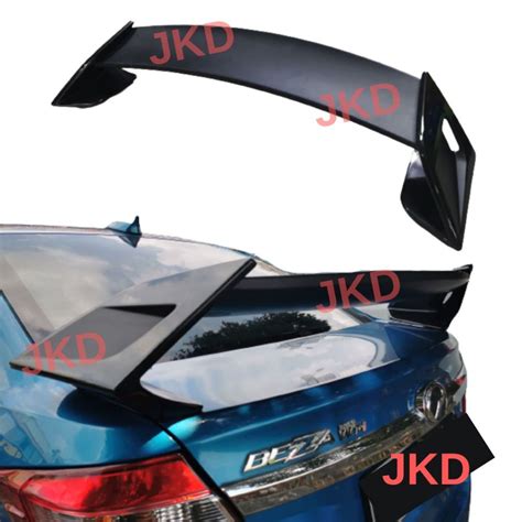 SPOILER PERODUA BEZZA 2016 ABOVE GALAXY X GALAXY REAR BOOT TRUNK WING