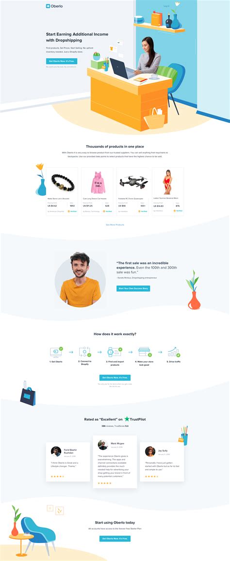 Dribbble - landing_page.png by Oberlo