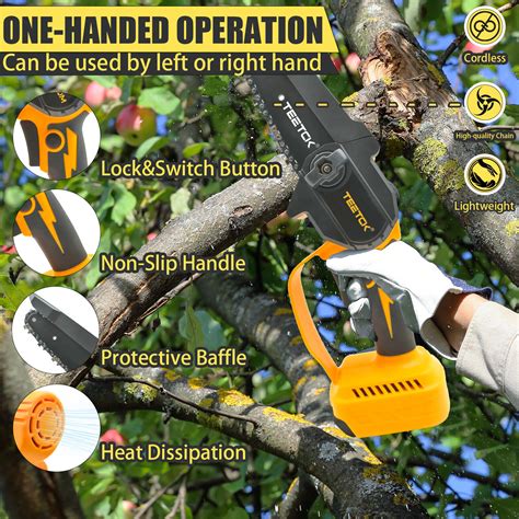 For Dewalt V In Cordless Electric Mini Chainsaw Wood Cutter Saw