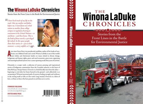 NEW: The Winona LaDuke Chronicles — Spotted Horse Press by Winona ...