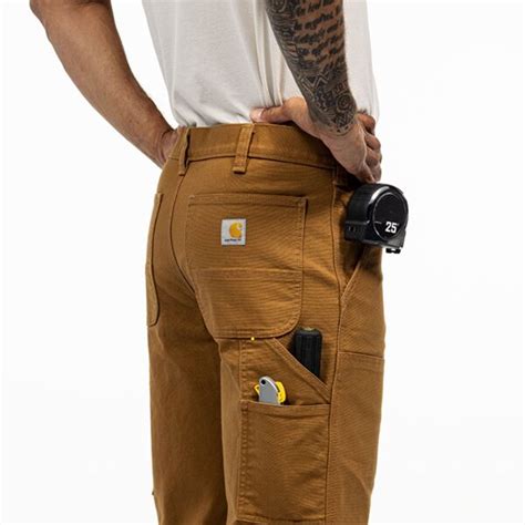 Carhartt Rugged Flex® Relaxed Fit Duck Double Front Utility Work Pant Barebones Workwear