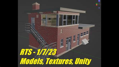 Rts 1723 3d Models Unity And Textures Youtube