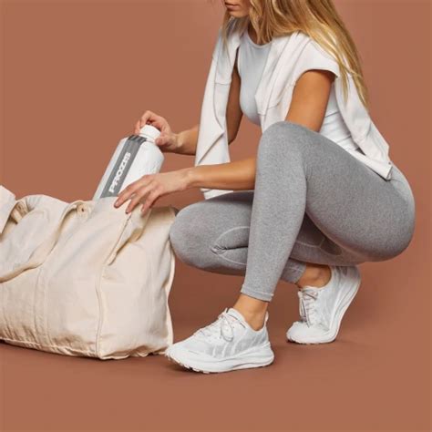 Leggins De Cintura Est Ndar Alpine Light Gray Melange Ropa Prozis