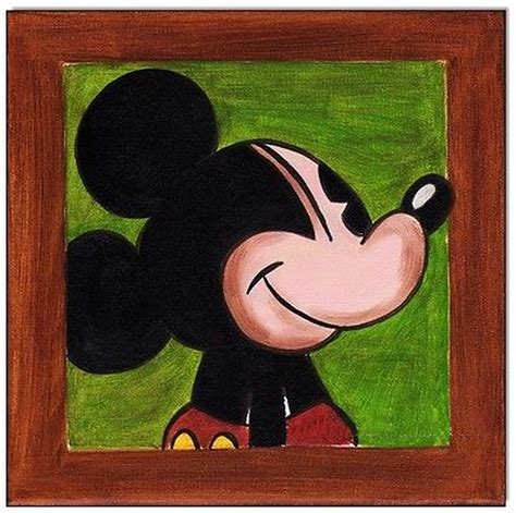 Retro Mickey Iii Malerei Und Grafik Von Stefan Klausewitzberlin