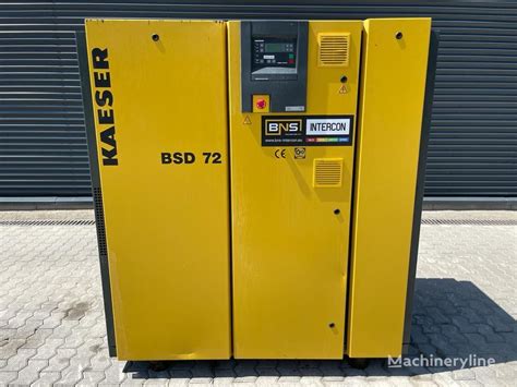 Kaeser BSD 72 Stationary Compressor For Sale Germany Dillingen Saar