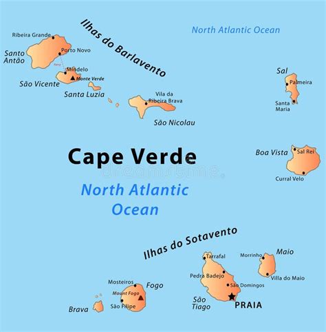 Mapa De Cabo Verde