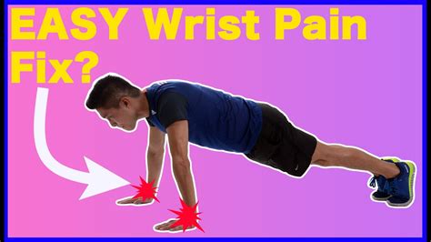 Wrist Pain With Push Ups The Cause No One Talks About Youtube