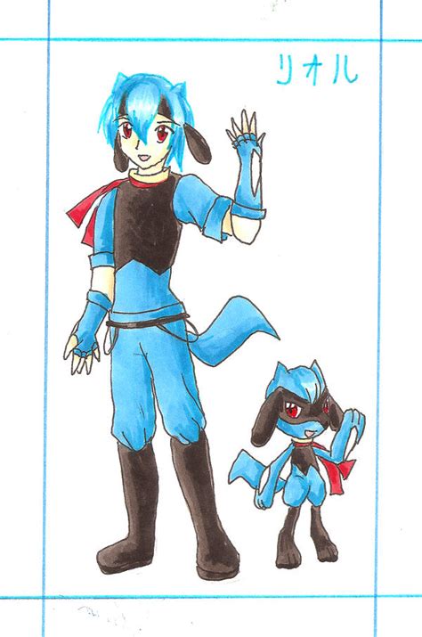 Pmd Gijinka Riolu By Rockbat On Deviantart