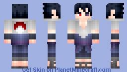 Sasuke Uchiha [Rinnegan&UPDATED] Minecraft Skin