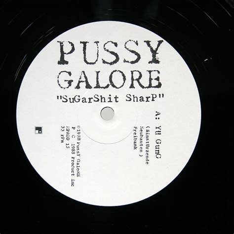 Yahoo オークション PUSSY GALORE SUGARSHIT SHARP PRODUCT INC MPR