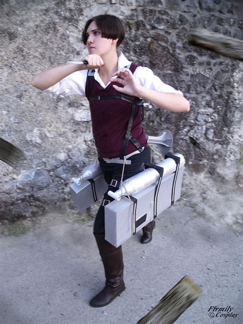 ACWNR / Attack on titan - Levi cosplay by Firmily on DeviantArt