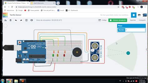 Simulador Tinkercad Sistema De Estacionamiento YouTube