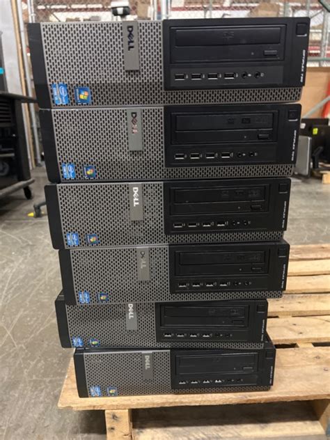 Dell Optiplex Towers Lot Of 6 For Sale