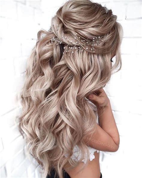 Long Wavy Wedding Hairstyles