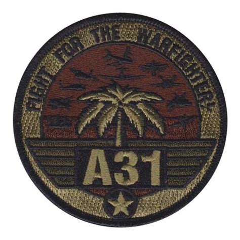 Hq Pacaf A Warfighters Ocp Patch Headquarter Pacific Air Forces Patches