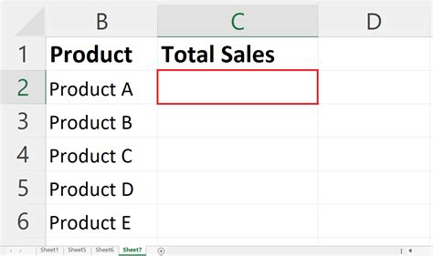 How To Add Cells In Excel From Different Worksheets Adding C