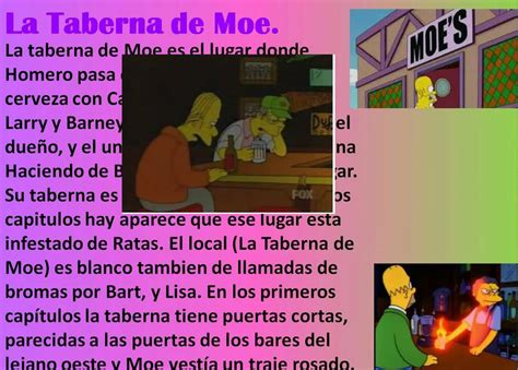 Los Mejores Lugares De Los Simpson La Taberna De Moe Youtube