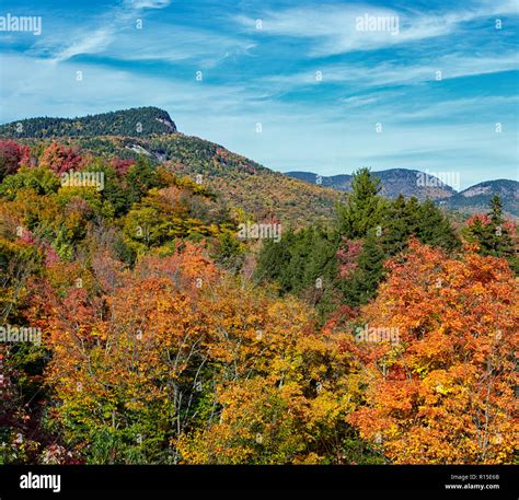 Autumn In The White Mountains Of New Hampshire Stock Photo Alamy